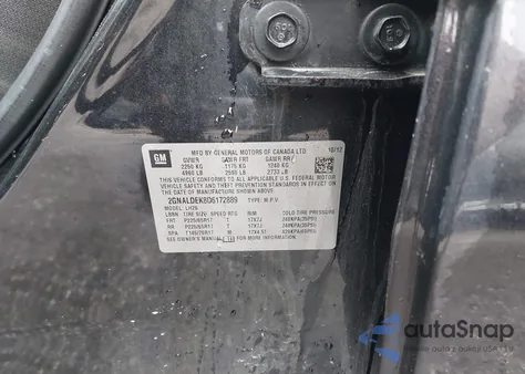 2013 Chevrolet Equinox Lt z USA, uszkodzony, nr VIN 2GNALDEK8D6172889